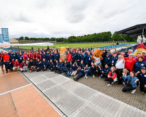 Foto: Eckhard Frerichs / Ohne Volunteers geht es nicht! Die Bogen-WM in Berlin war auch dank der vielen Helfer ein voller Erfolg.